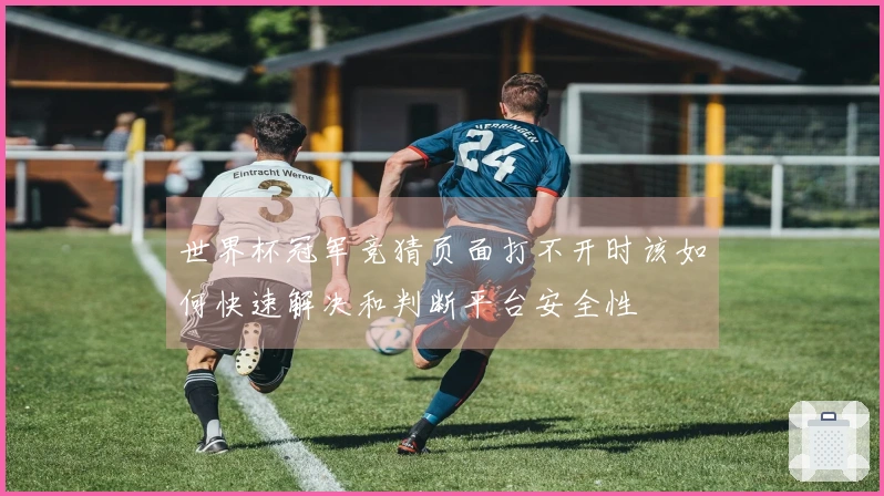 世界杯冠军竞猜页面打不开时该如何快速解决和判断平台安全性
