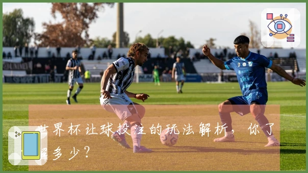 世界杯让球投注的玩法解析，你了解多少？